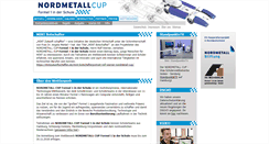 Desktop Screenshot of nordmetall-cup.de